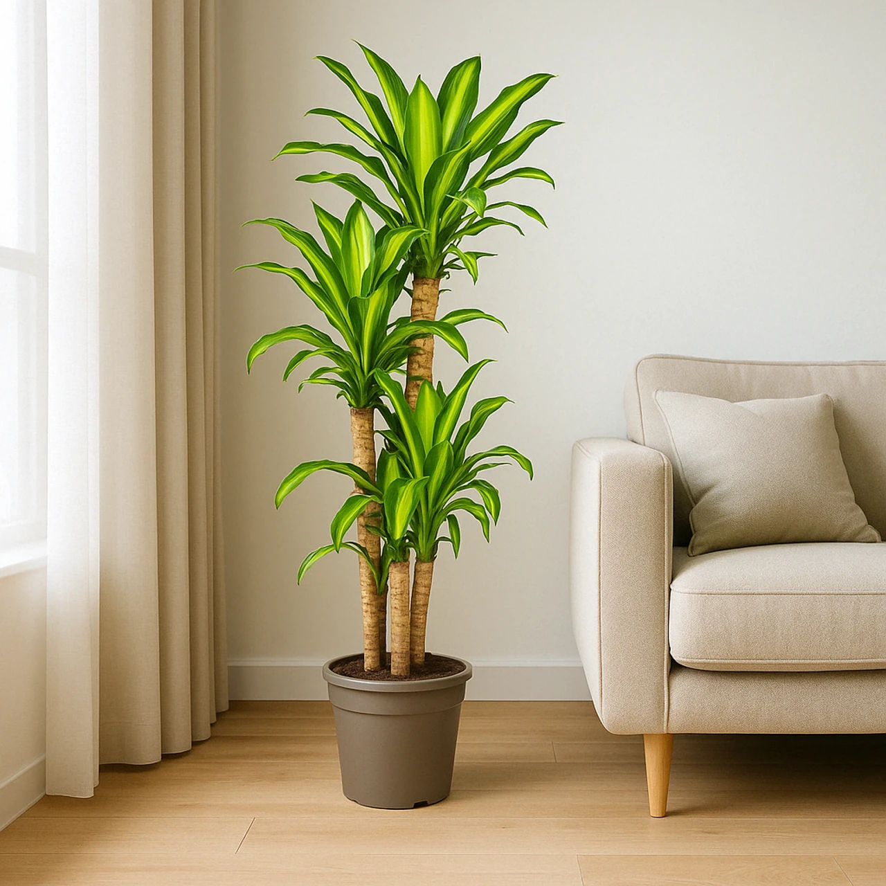 Dracaena Fragrans Massangeana bij Wouter de Groene Boer